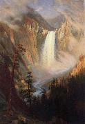 Albert Bierstadt Yellowstone Falls oil